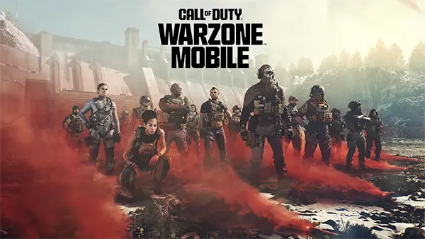 Smartphone battle royale gameplay