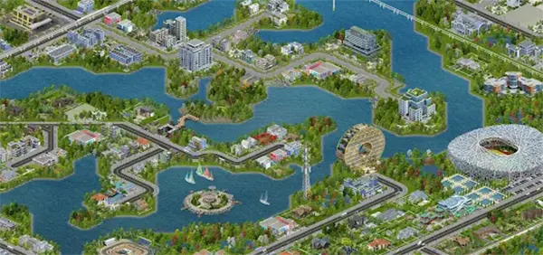 Virtual city builder